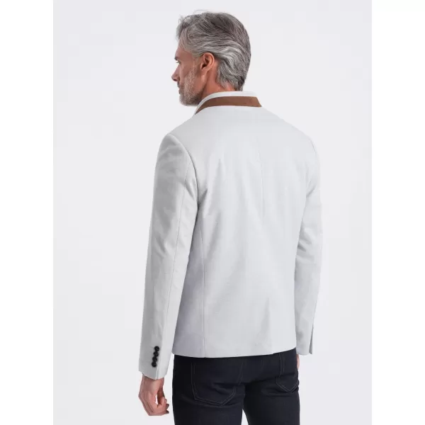  Яке OMBRE OM-BLZB-0131 СИВ МЕЛАНЖ 