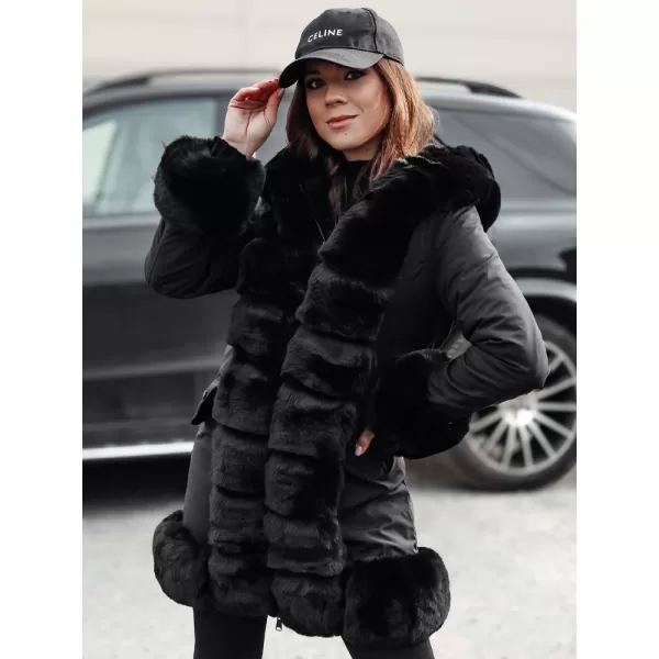  Палто DSTREET FURRWINT TY4772 ЧЕРНО 