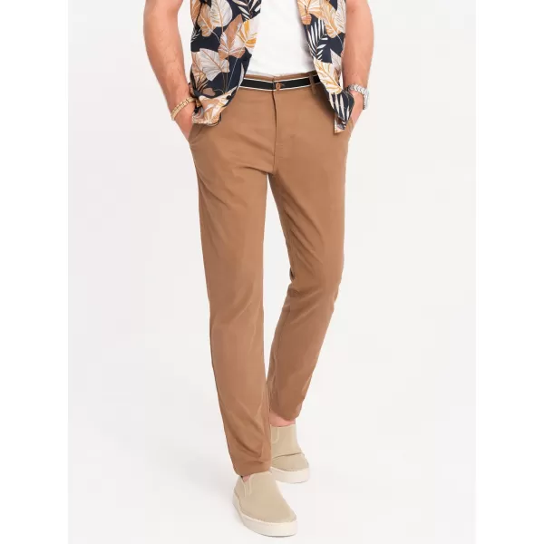  Панталони OMBRE OM-PACP-0118 БРАУН 