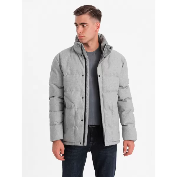 Яке OMBRE OM-JAHP-0203 СИВ МЕЛАНЖ 