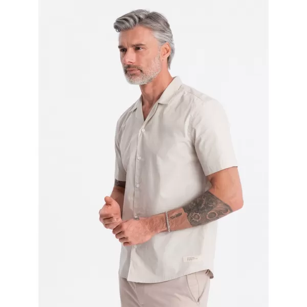  Риза OMBRE OM-SHSS-0168 КРЕМ 