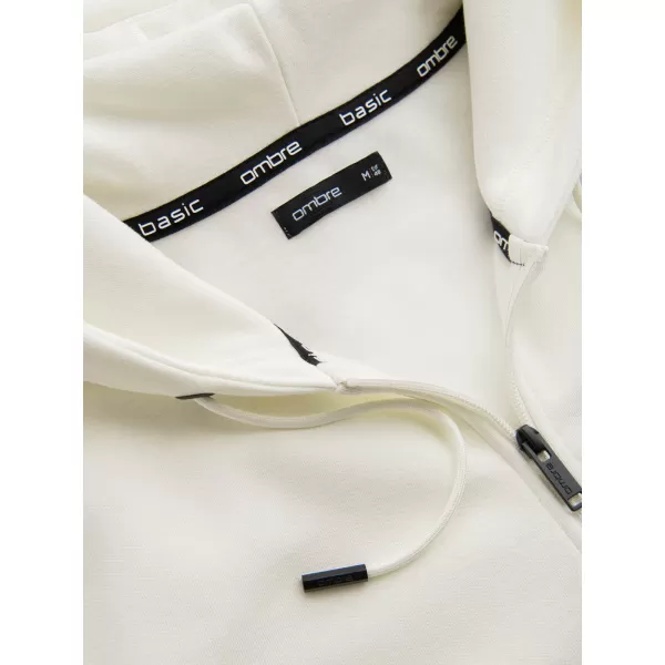  Мъжки суичър OMBRE OM-SSBZ-0160 КРЕМ 