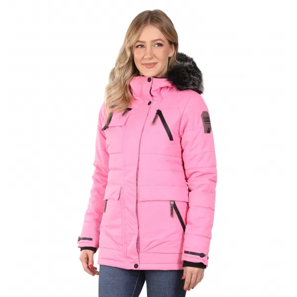  Дамско яке ALPINE PRO WERDA LJCD644 РОЗОВО 