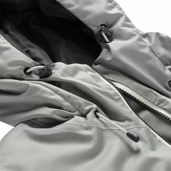  Дамско ски яке ALPINE PRO GARGA LJCD657 СИВО 