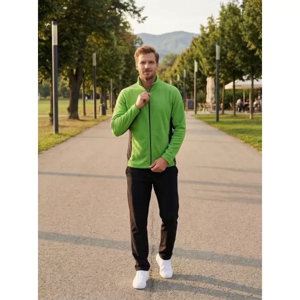  Мъжки суичър за руно ALTISPORT NoPrint NP/ALM725 APPLE GREEN 