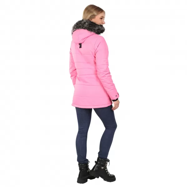  Дамско яке ALPINE PRO WERDA LJCD644 РОЗОВО 