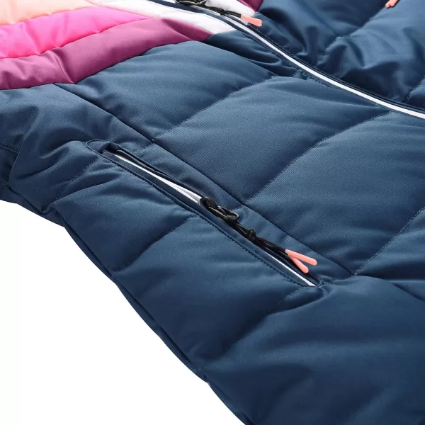  Женско перо ски яке ALPINE PRO FEEDRA LJCB604 СИНЬО 
