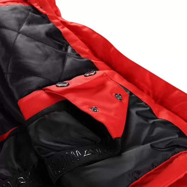  Дамско ски яке ALPINE PRO OLADA LJCB603 ОЛИМПИЙСКО ЧЕРВЕНО 