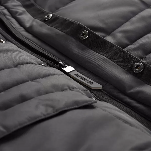  Яке ALPINE PRO WERDO KJCD335 ТЪМНО СИВО 