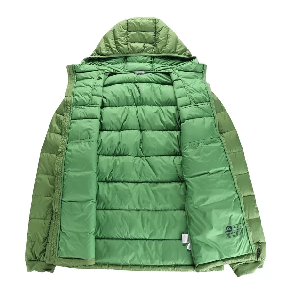  Мъжко зимно перо яке ALPINE PRO ROGIT MJCD621 ЗЕЛЕНО 