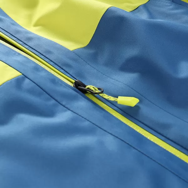  Ски яке ALPINE PRO REAMO KJCB305 СВЕТЛО ЗЕЛЕНО 
