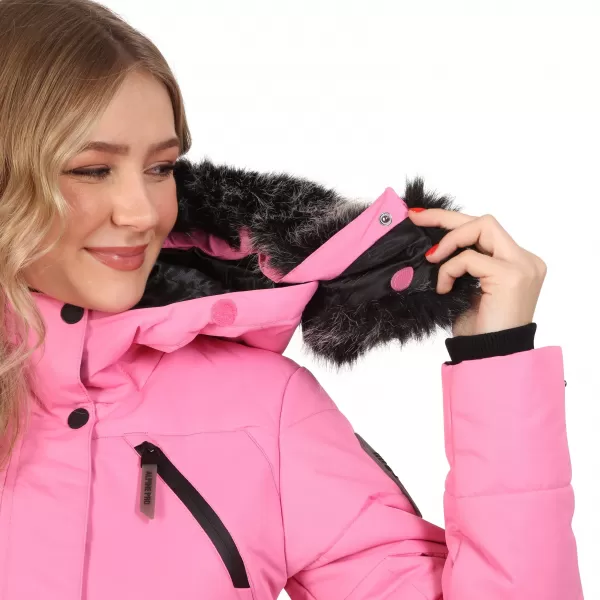  Дамско яке ALPINE PRO WERDA LJCD644 РОЗОВО 