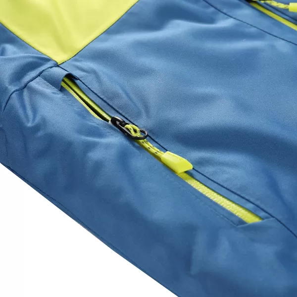  Ски яке ALPINE PRO REAMO KJCB305 СВЕТЛО ЗЕЛЕНО 
