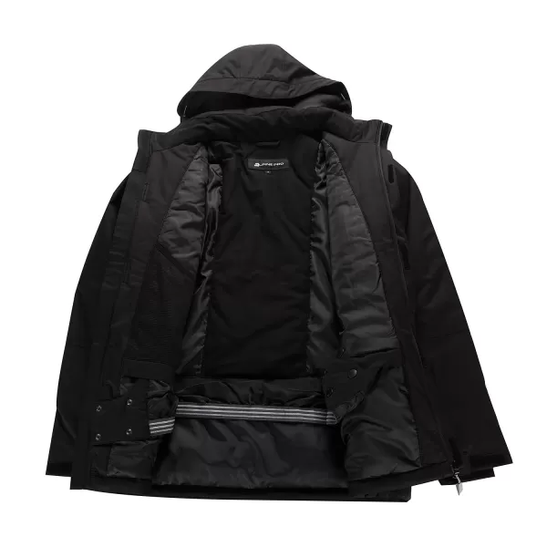  Мъжко ски яке ALPINE PRO COMED MJCD716 ЧЕРЕН 