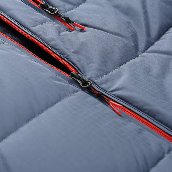  Мъжко ски яке с пух ALPINE PRO FERER MJCD697 СИНЬО 
