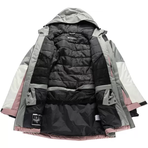  Дамско ски яке ALPINE PRO GARGA LJCD657 СИВО 