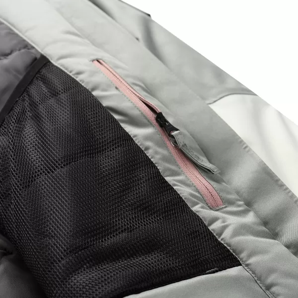  Дамско ски яке ALPINE PRO GARGA LJCD657 СИВО 
