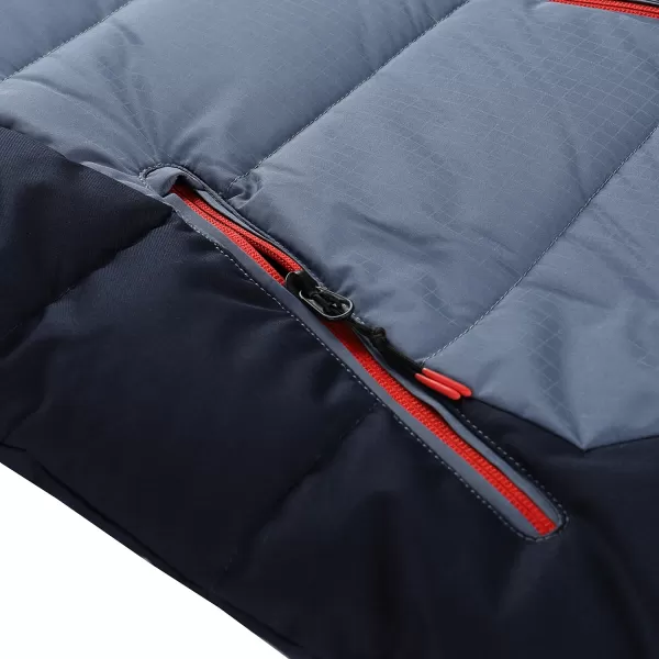  Мъжко ски яке с пух ALPINE PRO FERER MJCD697 СИНЬО 