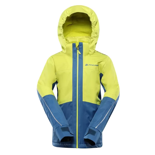  Ски яке ALPINE PRO REAMO KJCB305 СВЕТЛО ЗЕЛЕНО 