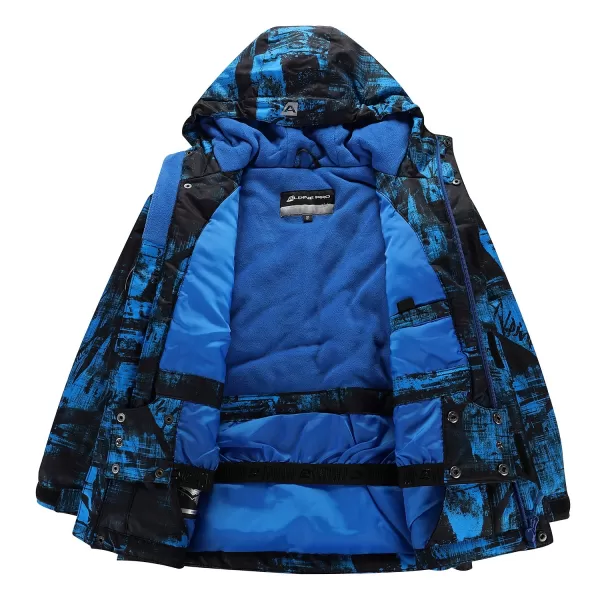  Ски яке ALPINE PRO EDERO KJCB307 ЕЛЕКТРИЧЕСКИ СИН 