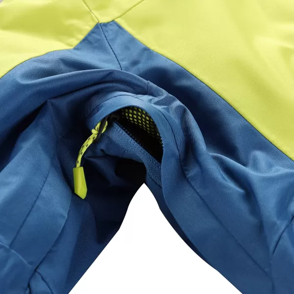  Ски яке ALPINE PRO REAMO KJCB305 СВЕТЛО ЗЕЛЕНО 