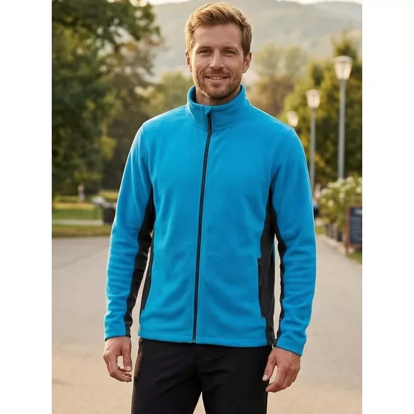  Мъжки поларен суичър ALTISPORT NoPrint NP/ALM725 ТЮРКОАЗ 