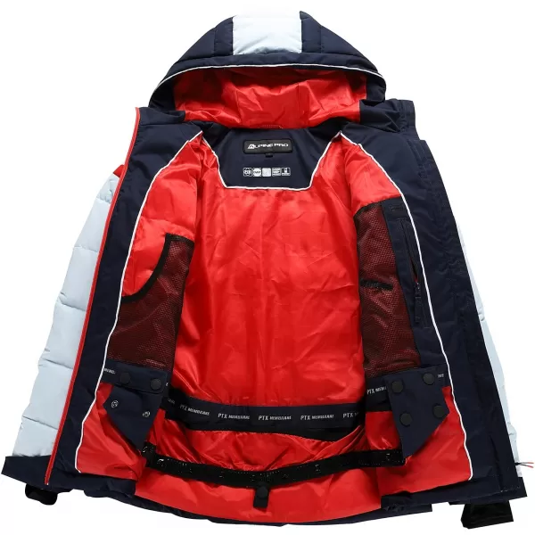  Дамско ски яке с пух ALPINE PRO FERERA LJCD656 СИНЬО 