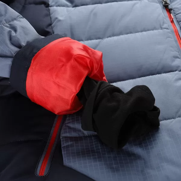  Мъжко ски яке с пух ALPINE PRO FERER MJCD697 СИНЬО 