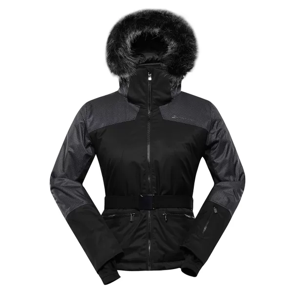  Дамско ски яке ALPINE PRO OLADA LJCB603 ЧЕРНО 