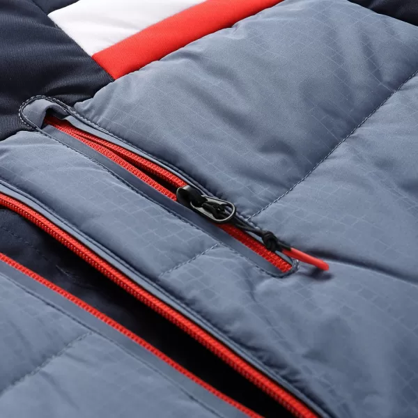  Мъжко ски яке с пух ALPINE PRO FERER MJCD697 СИНЬО 