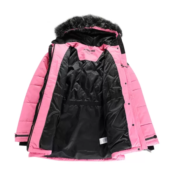  Дамско яке ALPINE PRO WERDA LJCD644 РОЗОВО 