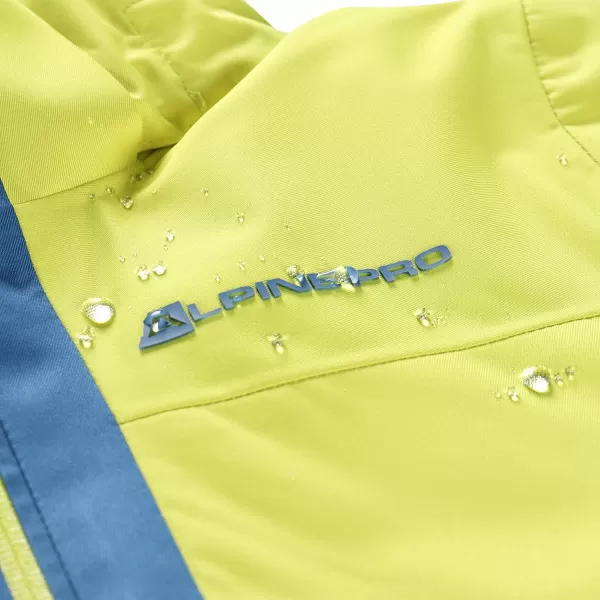  Ски яке ALPINE PRO REAMO KJCB305 СВЕТЛО ЗЕЛЕНО 
