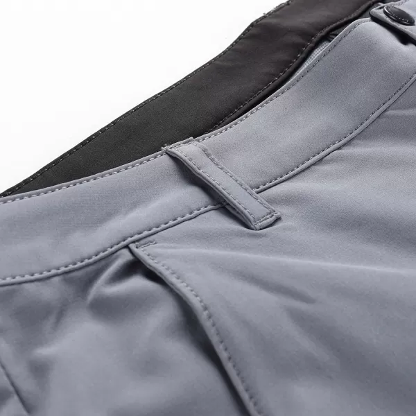  Мъжки къси панталони ALPINE PRO BAK MPAC711 СИВО 