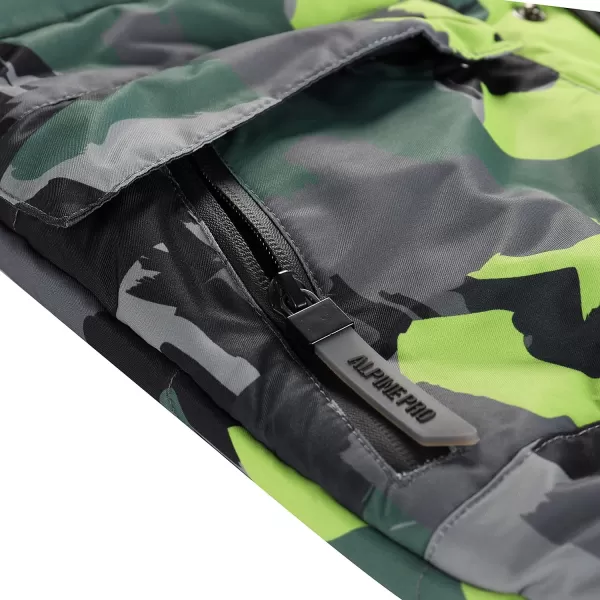  Яке ALPINE PRO WERDO KJCD335 ЗЕЛЕНО 
