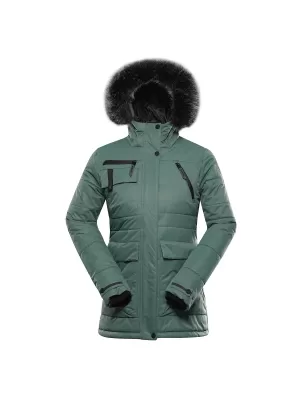 Дамско яке ALPINE PRO WERDA LJCD644 ЗЕЛЕНО