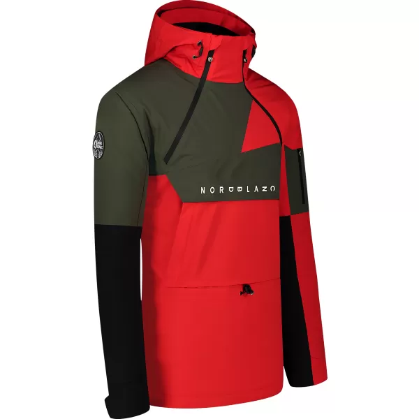  Мъжко зимно яке NORDBLANC SNOWPACK NBWJM8124 ЧЕРВЕНО 