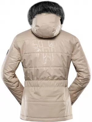 Дамско ски яке ALPINE PRO DAMA LJCD655 БЯЛ ПИПЕР