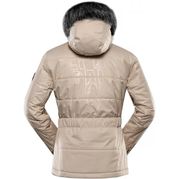  Дамско ски яке ALPINE PRO DAMA LJCD655 БЯЛ ПИПЕР 