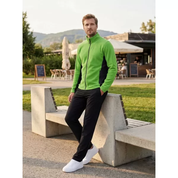  Мъжки суичър за руно ALTISPORT NoPrint NP/ALM725 APPLE GREEN 
