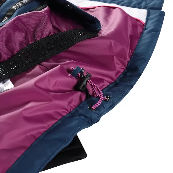  Женско перо ски яке ALPINE PRO FEEDRA LJCB604 СИНЬО 