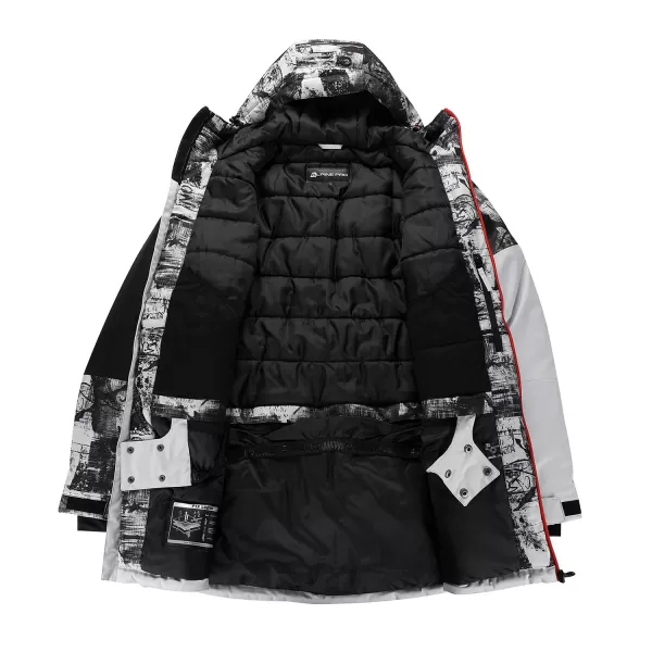  Мъжко ски яке ALPINE PRO UZER MJCB639 БЛЕСТЯЩО СИНЬО 