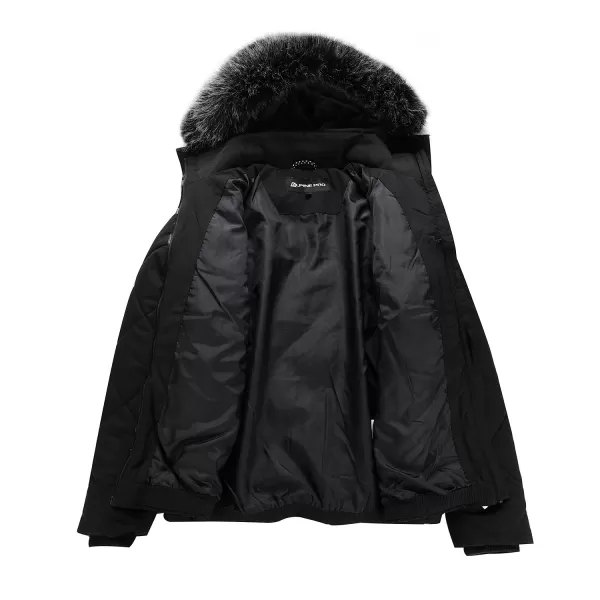  Женско яке ALPINE PRO LODERA LJCB593 ЧЕРНО 