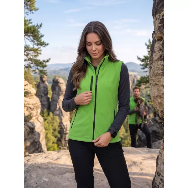  Унисекс жилетка ALTISPORT NoPrint NP/ALU525 APPLE GREEN 
