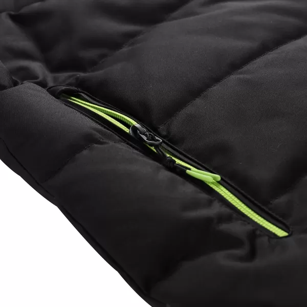  Мъжко перо ски яке ALPINE PRO FEEDR MJCB638 ЧЕРНО 