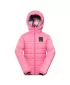 Детско двустранно яке Hi-Thherm ALPINE PRO DOUWO KJCD336 РОЗОВО