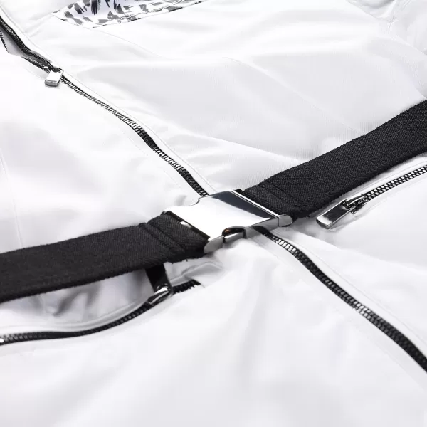  Дамско ски яке ALPINE PRO OLADA LJCB603 БЯЛ 