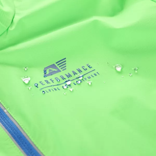  Бебе ултра -светлинно яке ALPINE PRO SPINO KJCC319 ЗЕЛЕНО 