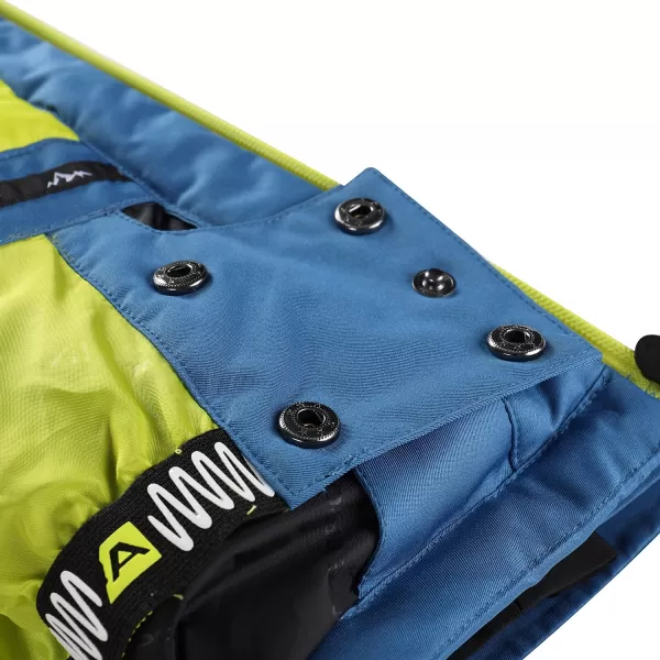  Ски яке ALPINE PRO REAMO KJCB305 СВЕТЛО ЗЕЛЕНО 