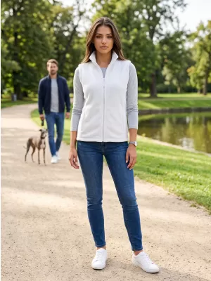 Unisex жилетка руно ALTISPORT NoPrint NP/ALU815 БЯЛ