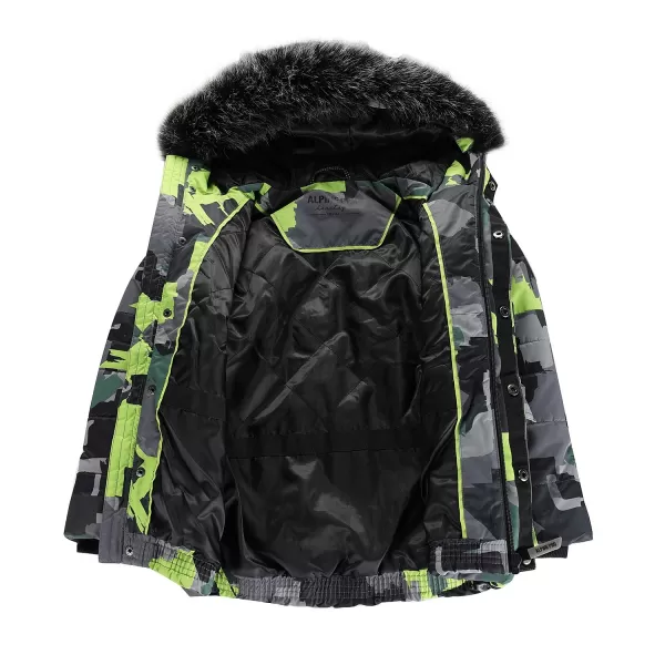  Яке ALPINE PRO WERDO KJCD335 ЗЕЛЕНО 